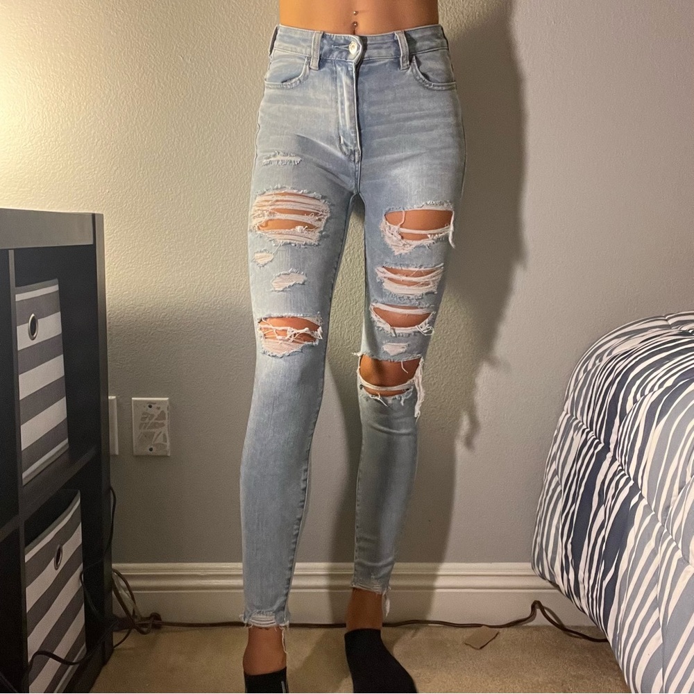 American Eagle Ripped Jeans
